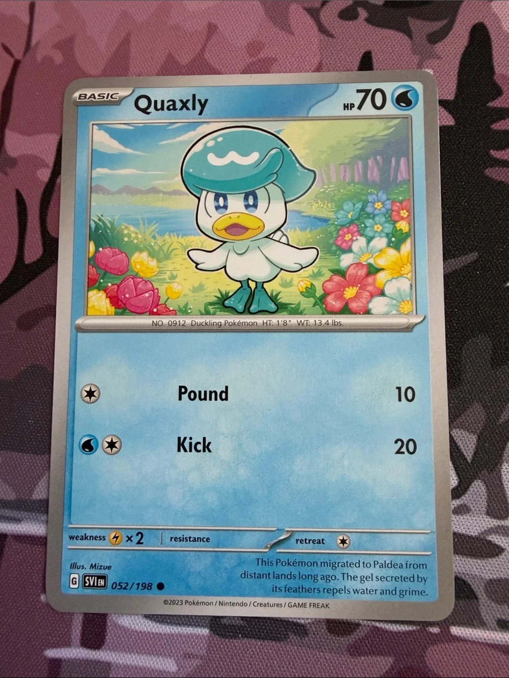 Quaxly, Quaxwell & Quaquaval Evolution Lot | Scarlet & Violet + Surging Sparks